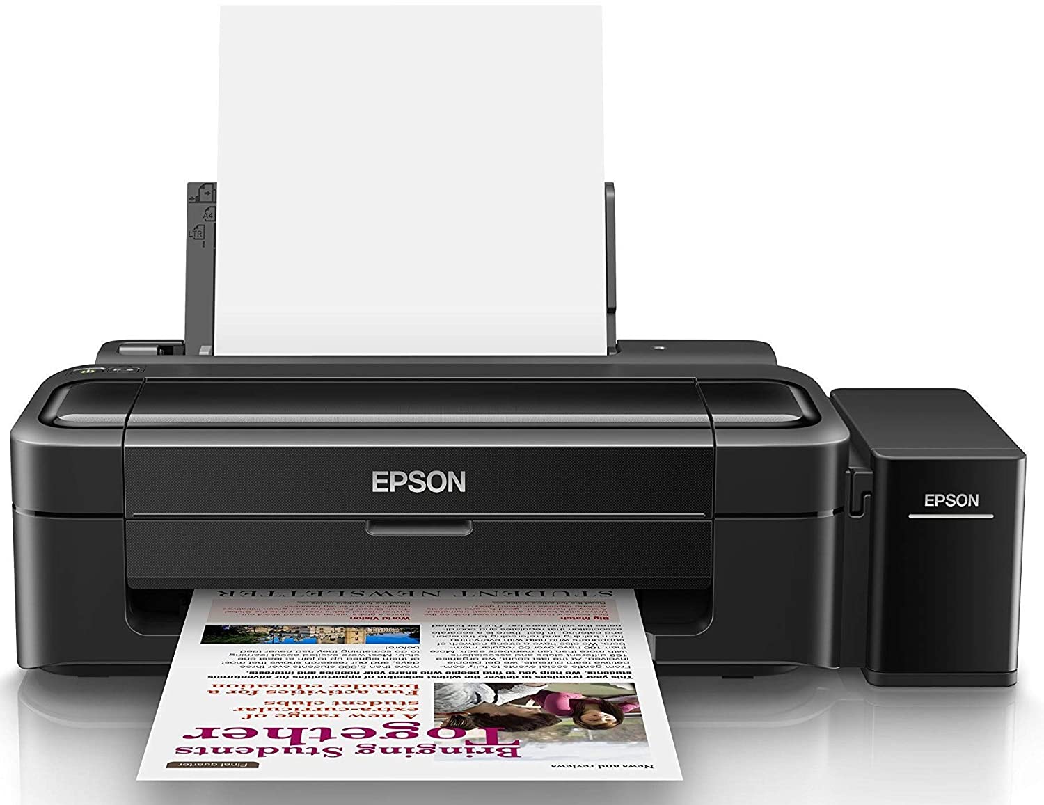 Epson L130 Single Function Inkjet Printer  (Black, Ink Tank, 4 Ink Bottles Included)
